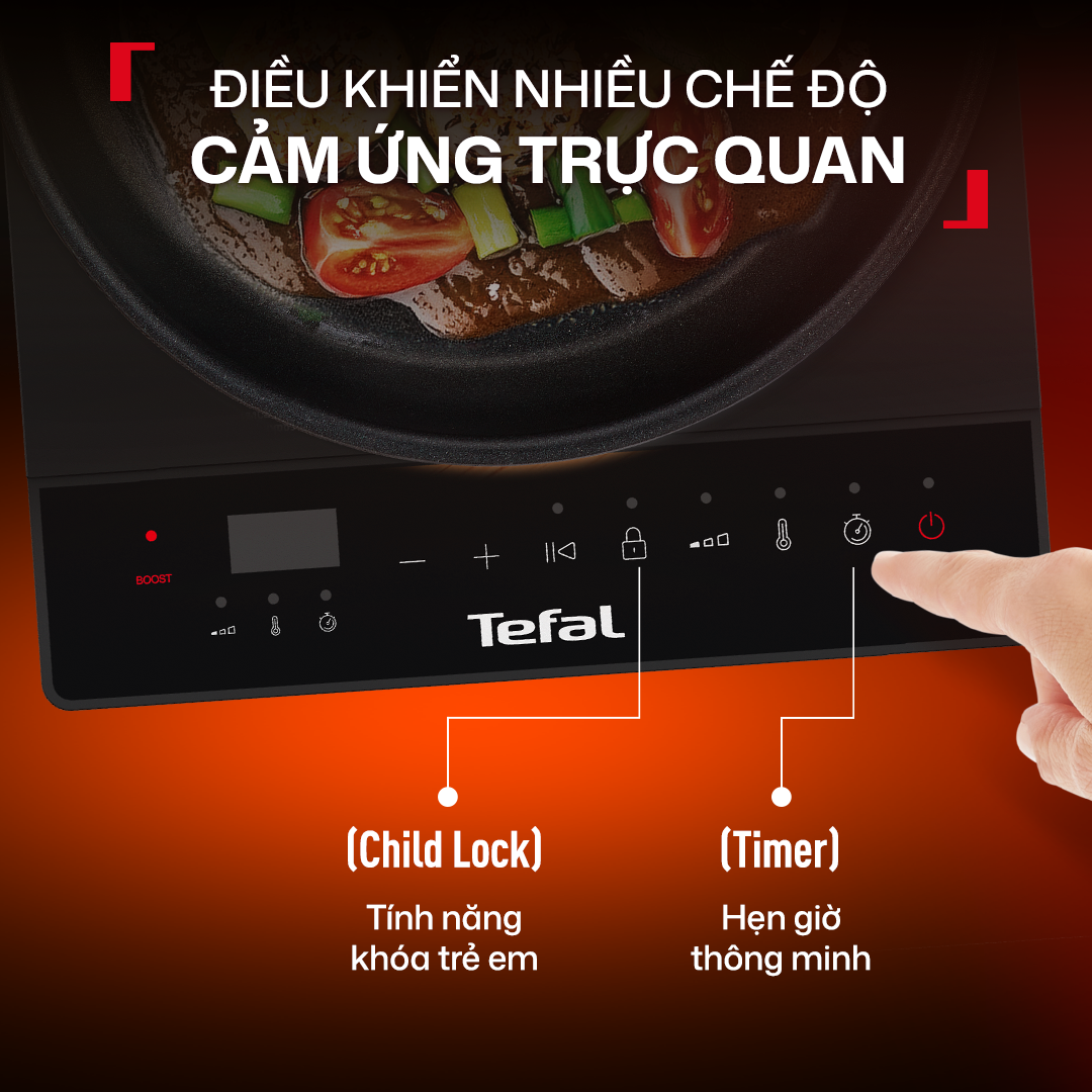 Ảnh minh họa Bếp điện từ đơn TEFAL IH9018Y0 3