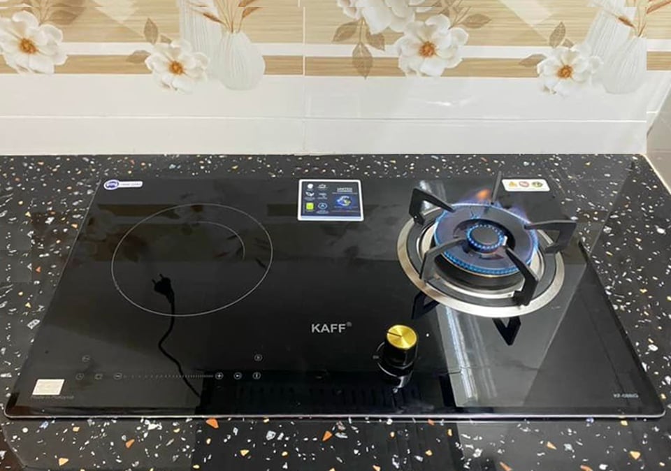 Ảnh minh họa BẾP GAS KẾT HỢP BẾP TỪ KAFF KF-088IG 3