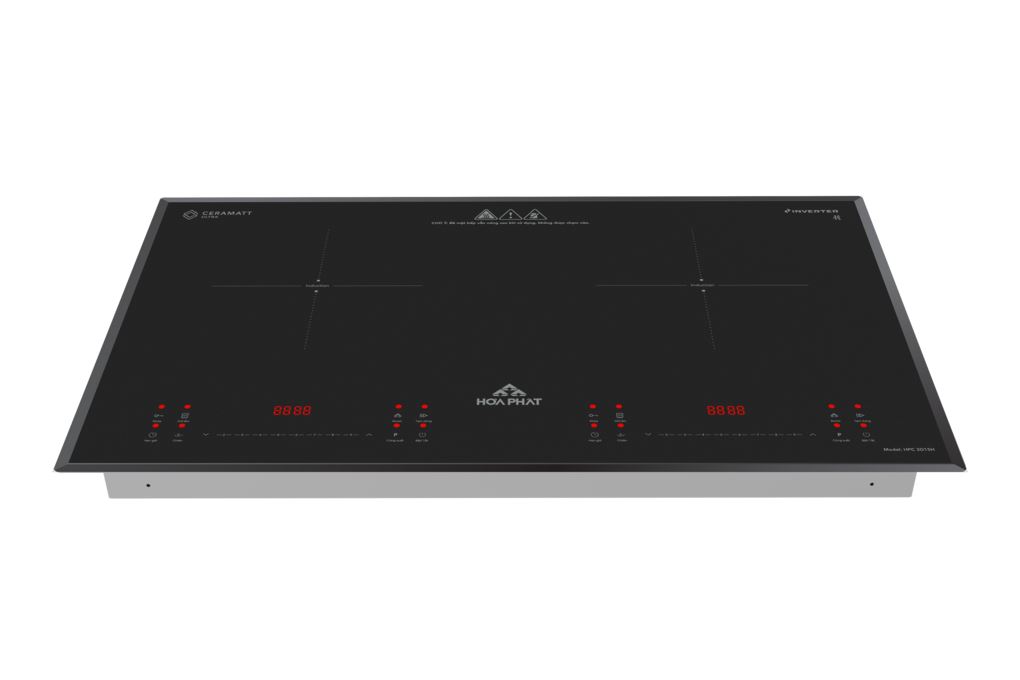 Ảnh minh họa Bếp từ đôi âm Hòa Phát HPC 3D15H 4800W 1