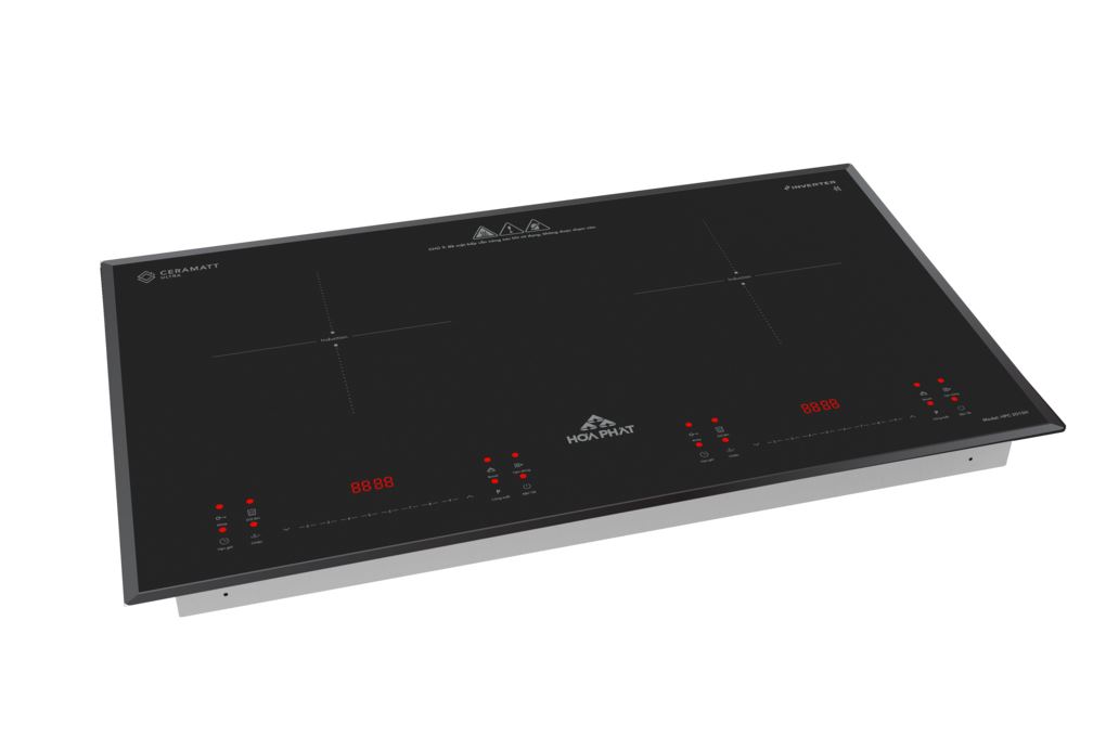 Ảnh minh họa Bếp từ đôi âm Hòa Phát HPC 3D15H 4800W 2