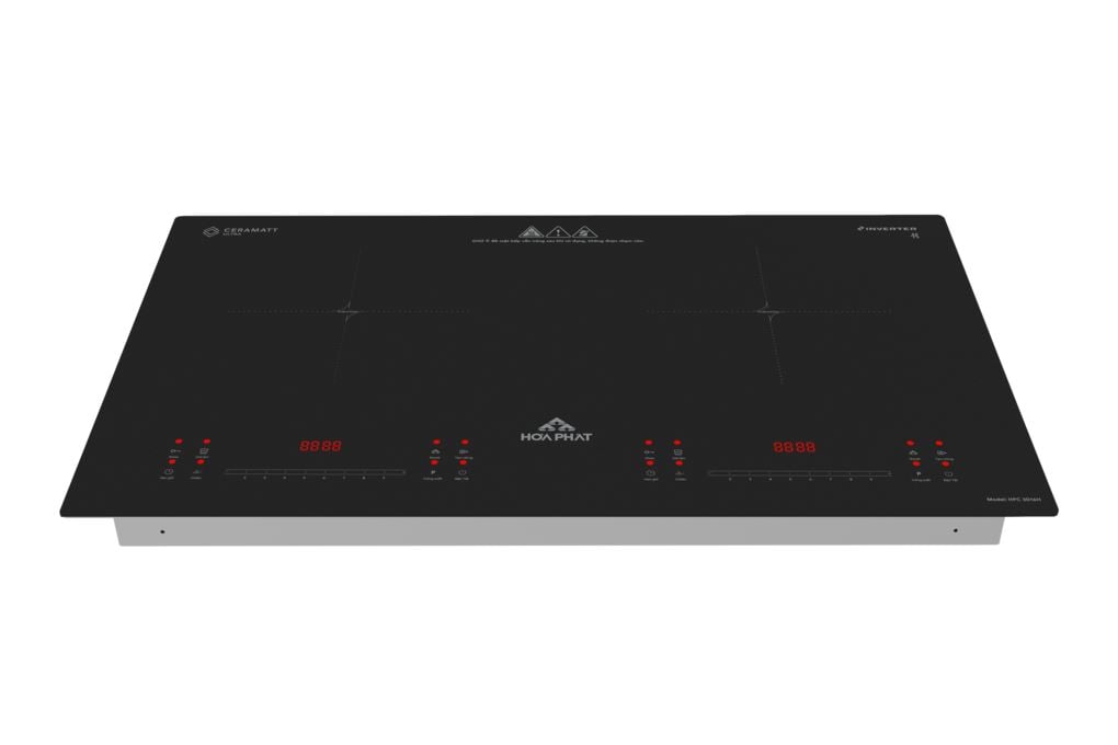 Ảnh minh họa Bếp từ đôi âm Hòa Phát HPC 3D16H 4800W 1