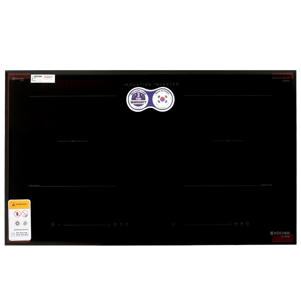Ảnh minh họa Bếp từ đôi âm Kocher DI-330E 4000W 1