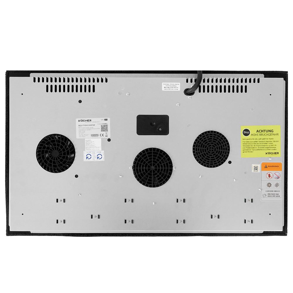Ảnh minh họa Bếp từ đôi âm Kocher DI-332 Pro 5000W 2