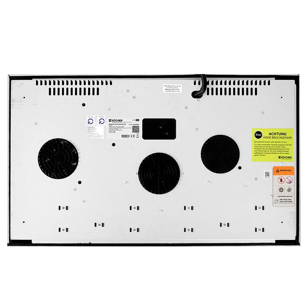 Ảnh minh họa Bếp từ đôi âm Kocher DI-333 Pro 5000W 1