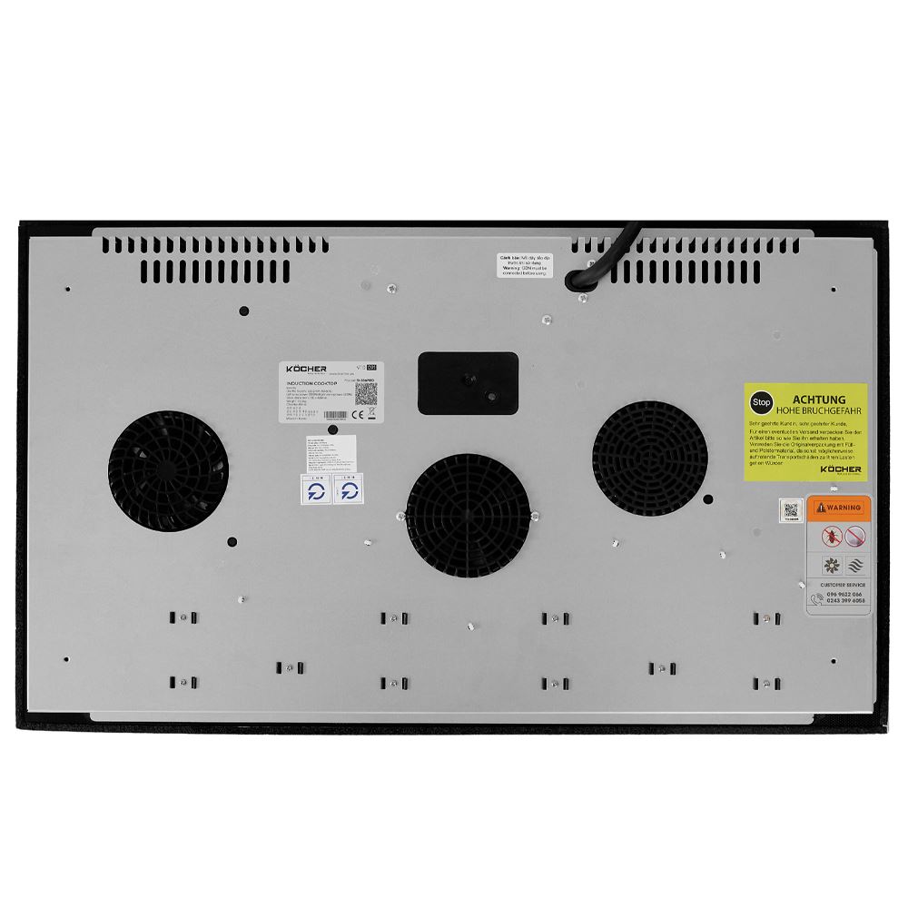 Ảnh minh họa Bếp từ đôi âm Kocher DI-336 Pro 5000W 2