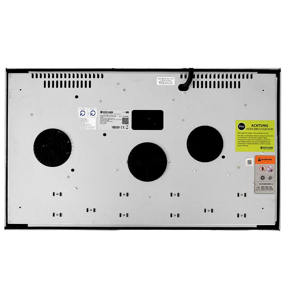 Ảnh minh họa Bếp từ đôi âm Kocher DI-338 Pro 5000W 1