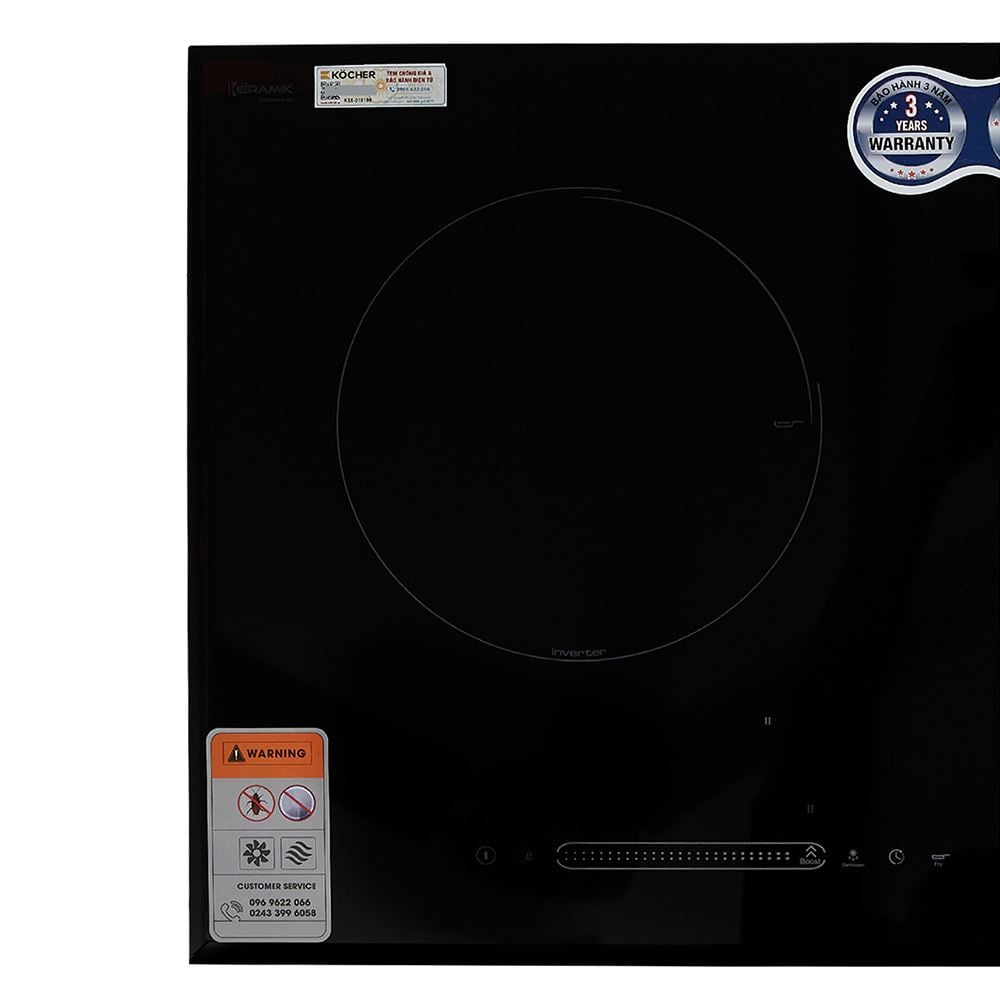 Ảnh minh họa Bếp từ đôi âm Kocher DI-628SE 4000W 2