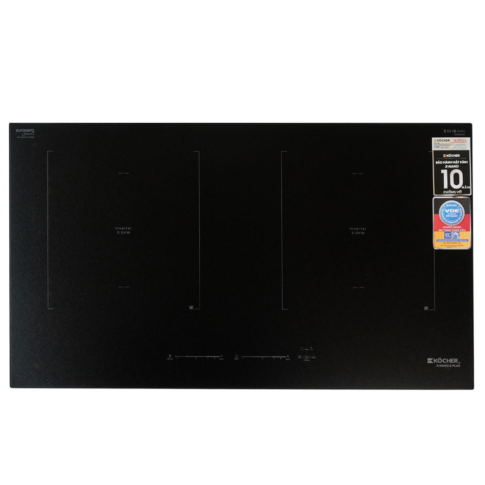Ảnh minh họa Bếp từ đôi âm Kocher X Nano 8 Plus 4000W 1
