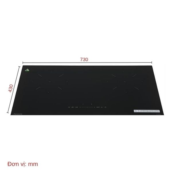 Ảnh minh họa Bếp từ đôi âm Panasonic KY-R72AELYUE 3500W 1
