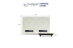  Bếp từ đôi lõi đồng Kaiyo KIH-4076 (KIH-407) 