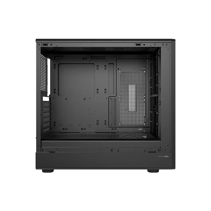 Ảnh minh họa GAMEON TIMBERI Midnight Series Vỏ máy tính chơi game Mid Tower ARGB + PWM – Gỗ/Đen 3