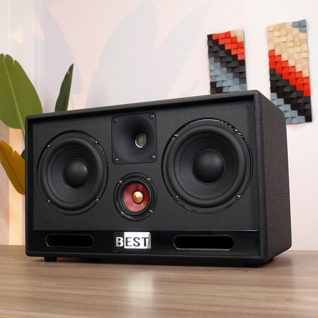 Ảnh minh họa BEST S16-V3 – Loa Karaoke Xách Tay 200W, Bass Đôi 16.5 cm, Kèm 2 Micro 1