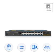  Thiết bị Switch doanh nghiệp Aurcore AES2002 24 x GE 