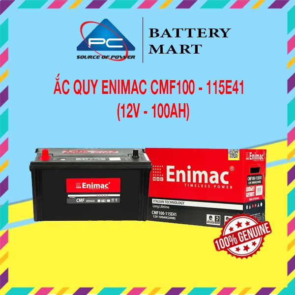 Ảnh minh họa Bình Ắc Quy ENIMAC CMF100 - 115E41 (12V-100AH) 1