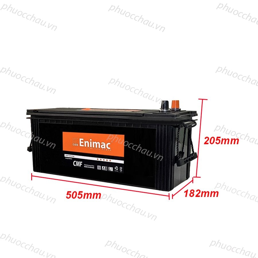 Ảnh minh họa Bình Ắc Quy ENIMAC CMF120 - 135F51 (12V-120AH) 2