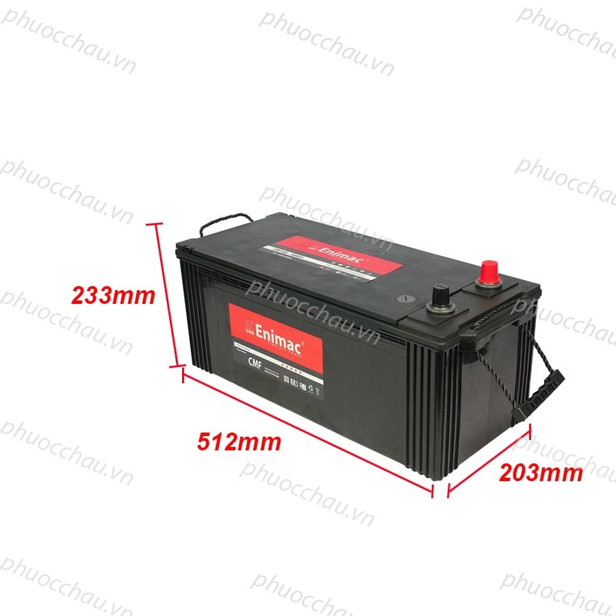 Ảnh minh họa Bình Ắc Quy ENIMAC CMF150 - 160G51 (12V-150AH) 2
