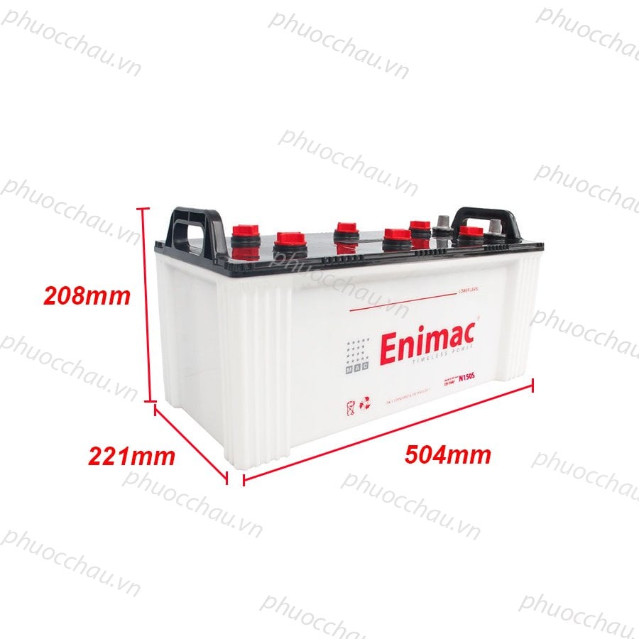 Ảnh minh họa Bình Ắc Quy ENIMAC N150S (12V-135Ah) 2