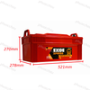 Bình Ắc Quy EXIDE XP2000 12V-200Ah