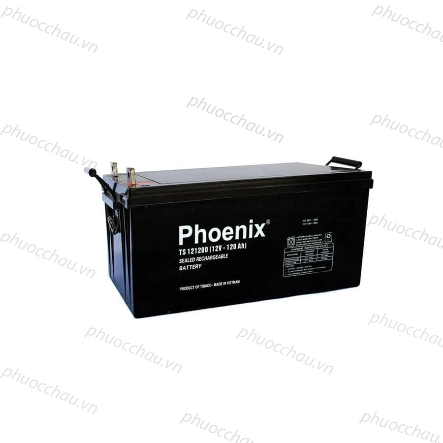 Ảnh minh họa Bình Ắc Quy Khô PHOENIX TS121200 12V-120AH 3