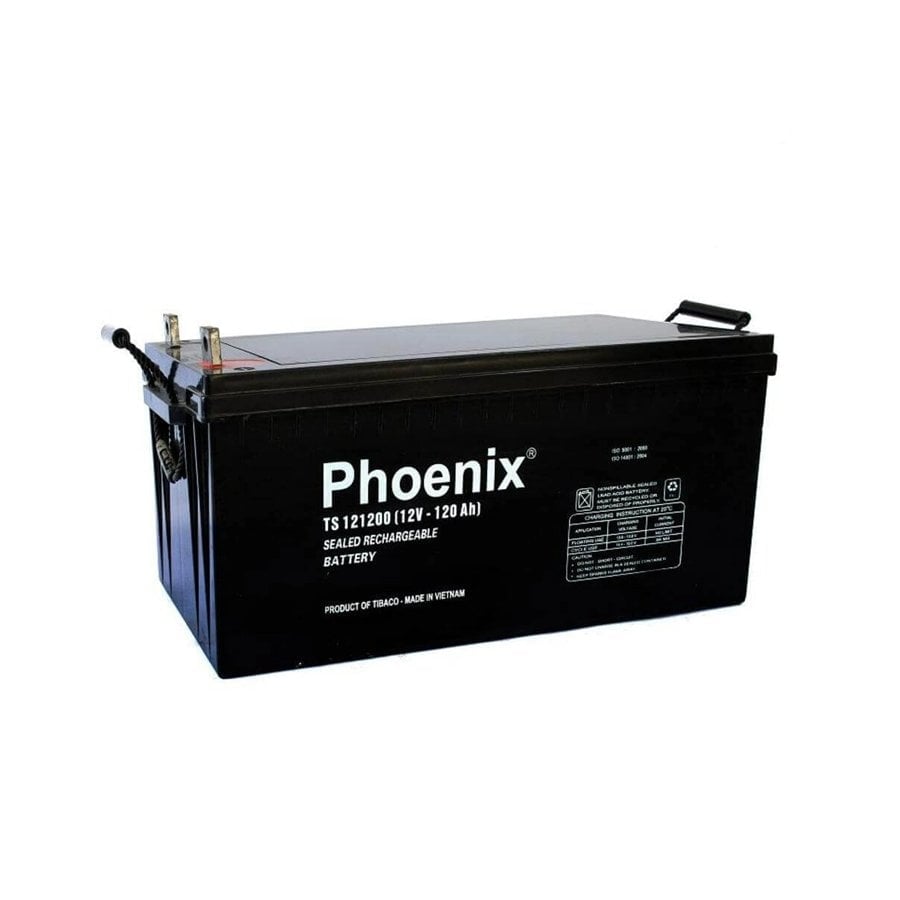 Bình Ắc Quy Khô PHOENIX TS121200 12V-120AH