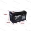 Bình Ắc Quy Khô PHOENIX TS12700 12V-70AH