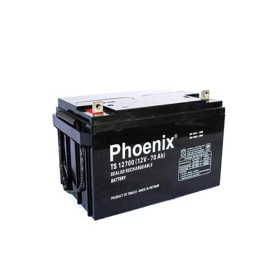 Bình Ắc Quy Khô PHOENIX TS12700 12V-70AH