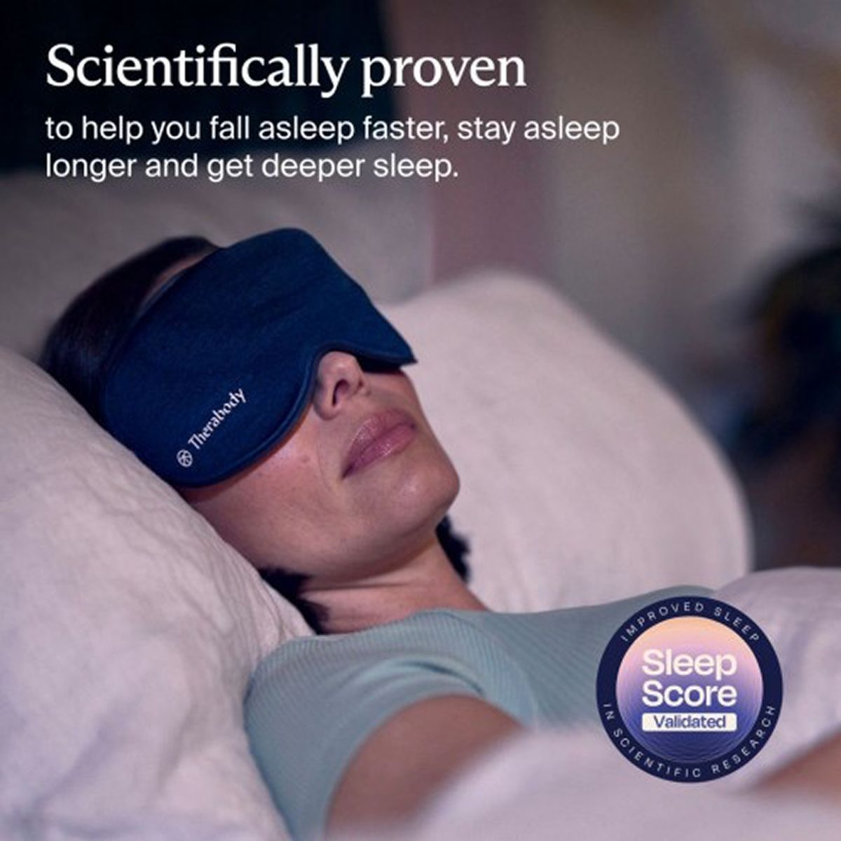 Ảnh minh họa Bịt mắt ngủ massage Therabody SleepMask 1