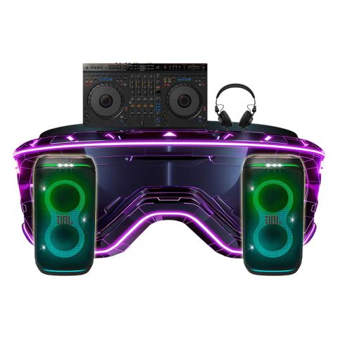 Dàn âm thanh DJ AlphaTheta, JBL, Pioneer DHD330 (AlphaTheta DDJ-GRV6)