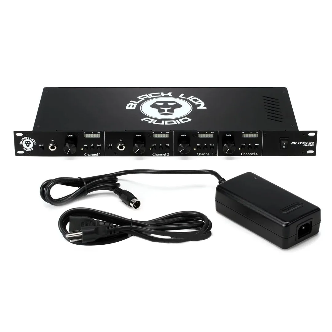 Ảnh minh họa Black Lion Audio AuteurQuad 4 - Tiền Khuếch Đại 1