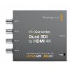 Blackmagic Mini – Quad SDI To HDMI 4K 2 (CONVMBSQUH4K2)