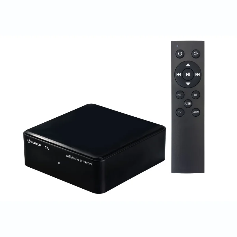 Ảnh minh họa Network Player Sumico ST1, Wi-Fi 2.4G, Bluetooth 5.4, HDMI ARC, TIDAL, Qobuz, Spotify, YouTube Music, Apple Music 2