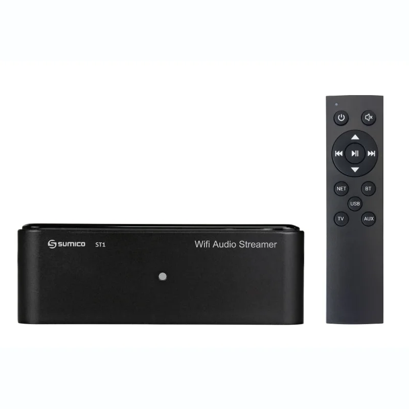 Ảnh minh họa Network Player Sumico ST1, Wi-Fi 2.4G, Bluetooth 5.4, HDMI ARC, TIDAL, Qobuz, Spotify, YouTube Music, Apple Music 3