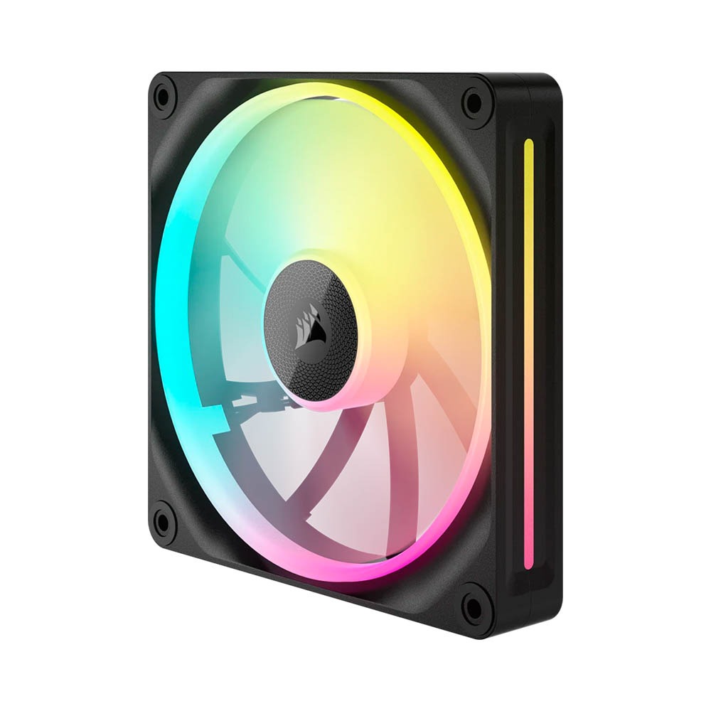 Ảnh minh họa Bộ 2 quạt máy tính Corsair iCUE LINK LX140 RGB Black/CO-9051028-WW 1