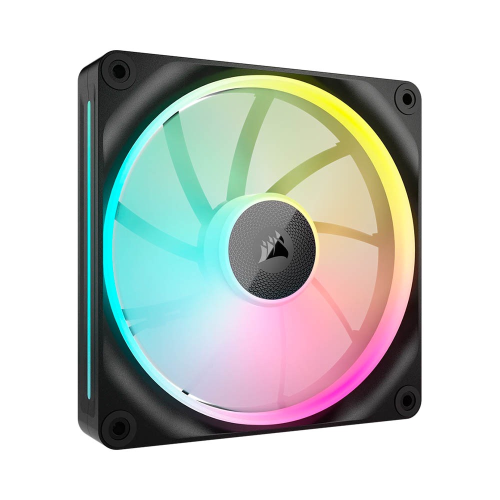 Ảnh minh họa Bộ 2 quạt máy tính Corsair iCUE LINK LX140 RGB Black/CO-9051028-WW 3