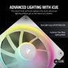 Bộ 2 quạt máy tính Corsair iCUE LINK LX140 RGB White CO-9051032-WW