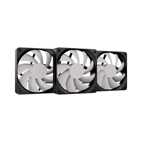 Bộ 3 Fan Case HYTE FA12 120mm Black – PWM, FDB, Airflow 72 CFM