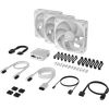 Bộ 3 quạt Corsair iCUE LINK RX120 MAX RGB White (CO-9051038-WW)