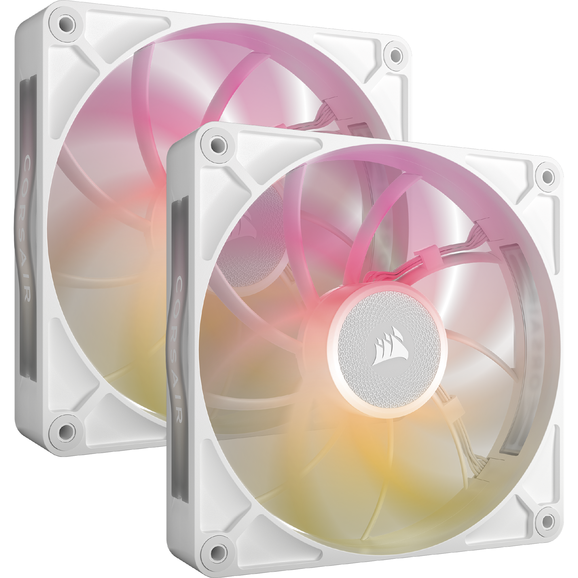 Bộ 3 Quạt Corsair iCUE LINK RX140 MAX RGB White