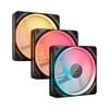 Bộ 3 quạt Corsair LX120 RGB BLACK (CO-9051050-WW) - Reverse