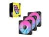Bộ 3 quạt máy tính Corsair RX120 RGB CO-9051018-WW