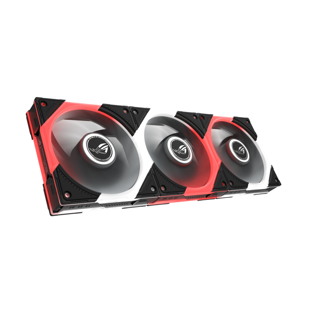 Ảnh minh họa Bộ 3 quạt tản nhiệt ASUS ROG Eurux GR120 ARGB Triple Pack 1