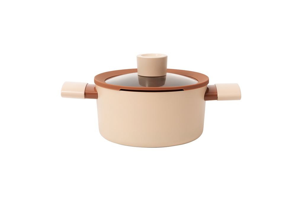 Ảnh minh họa Bộ 4 nồi nhôm chống dính Ceramic đáy từ Elmich Mocha EL5243MC04 2