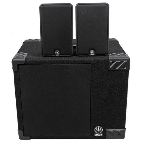 Bộ amply trống + loa 2.1 Yamaha MS550DR, Công suất 90W, Jacks (L)