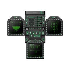  Bộ bảng điều khiển MOZA FMP18 Panel Bundle 