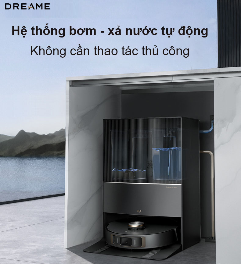 Ảnh minh họa Bộ bơm xả nước tự động dành riêng cho Dreame L20 Ultra 3