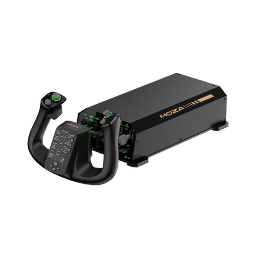 Bộ cần lái máy bay MOZA AY210 Force Feedback YOKE
