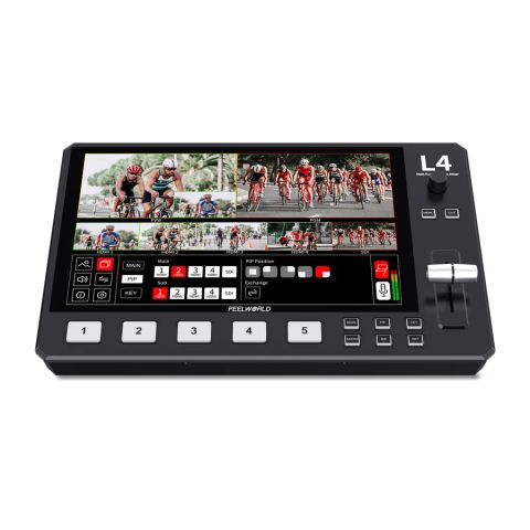 Bộ chuyển đổi bộ trộn video nhiều camera FEELWORLD L4 10.1