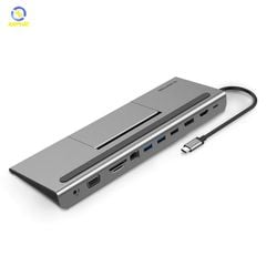  Bộ chuyển đổi Type C 11 trong 1 Lention CB-C95 - Xám 