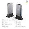 Bộ chuyển đổi Type C 9 trong 1 Lention CB-D53s - Xám