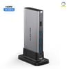 Bộ chuyển đổi Type C 9 trong 1 Lention CB-D53s - Xám